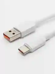 Белый кабель для зарядки Hoco X96 Hyper Type-C - USB, PVC