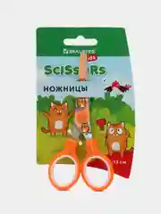 Ножницы канцелярские детские Brauberg Kids Котики, 238351, безопасные для бумаги, 130 мм