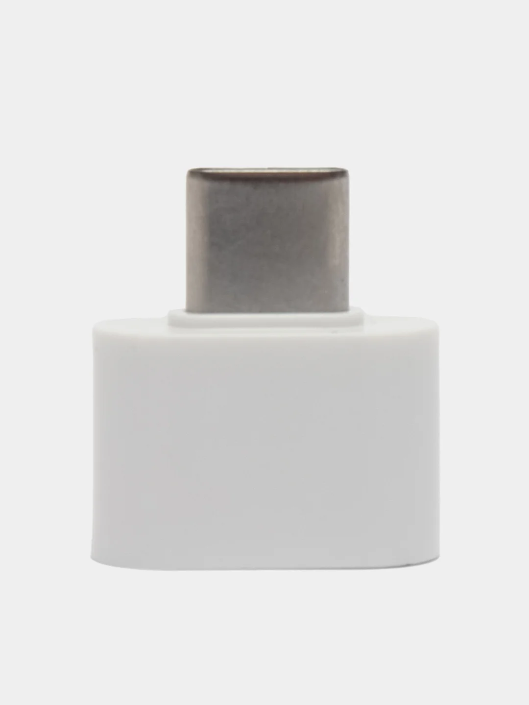 Белый otg-переходник Type-C на USB