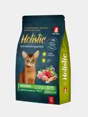 Сухой корм для взрослых кошек Зоогурман Holistic, Индейка с грушей и розмарином, 1,5 кг