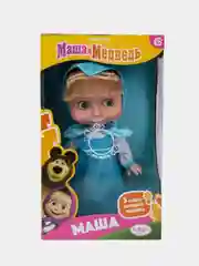 Кукла Карапуз "Маша и Медведь", 25см, озвученная