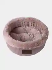 Лежак для кошек и собак Зоогурман "Ницца", 42*42*15 см, бежевый