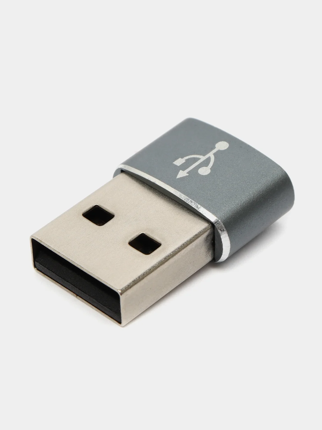 Голубой переходник Type C 3.0 на USB 3.0 адаптер otg