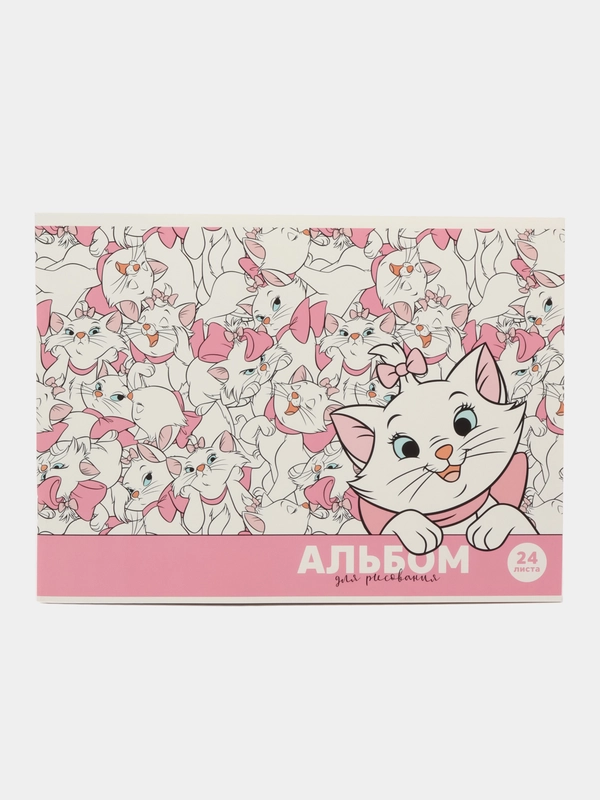 Оптом. Альбом для рисования А4, 24 листа (по 1,4,7,10,15,20шт) 100 г/м, на скрепке