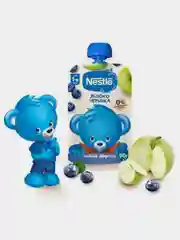 Пюре фруктовое NESTLE яблоко, черника, 90г