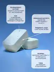 Таблетки и мини таблетки для посудомоечной машины Бесфосфатные ЭКО Ocean Clean 30,60,100шт