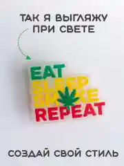 Вишнёвый светящиеся Джибитсы / Украшение для обуви (Сабо), браслета и школьного пенала