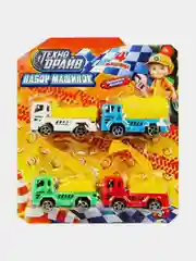 Игрушка Технодрайв "Набор машинок", 4 штуки