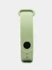 Зеленый силиконовый ремешок для Xiaomi Mi Band 5/6/7 ксяоми ми бэнд