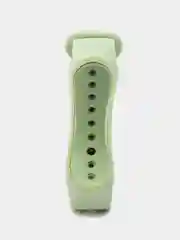 Зеленый силиконовый ремешок для Xiaomi Mi Band 5/6/7 ксяоми ми бэнд