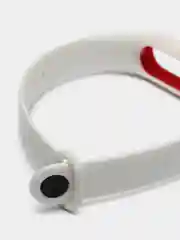 Бордовый силиконовый ремешок на Xiaomi Mi Band 2