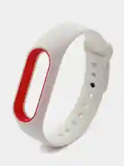 Бордовый силиконовый ремешок на Xiaomi Mi Band 2