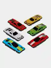 Игрушка суперкар Технопарк "ROAD RACING",  7.5 см, 6 штук
