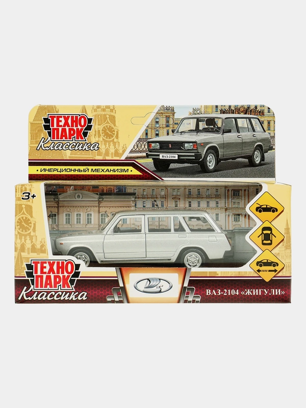 Игрушка Технопарк "Машина ВАЗ-2104 Жигули", 12 см