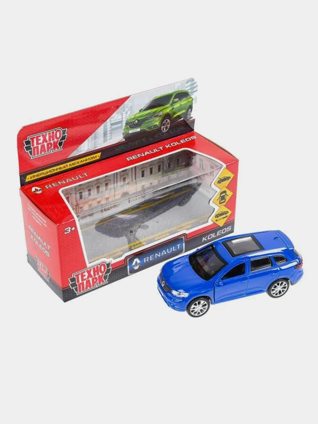 Игрушка Технопарк "Машина RENAULT KOLEOS", 12 см