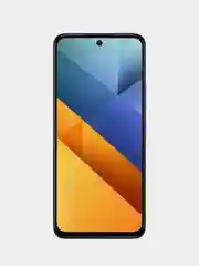 Серебряный смартфон POCO M6, 6/128GB