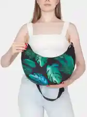 Зеленый сумка хобо женская через плечо