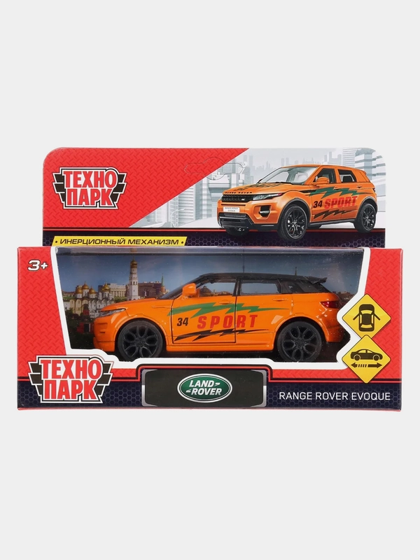 Игрушка Технопарк Машина "RANGE ROVER EVOQUE СПОРТ", 12.5 см
