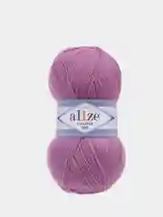 Серый меланж пряжа Alize Lanagold 800 Акрил 51% Шерсть 49% 100г 800м