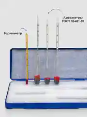 Набор ареометров для самогона, профессиональный, пластик