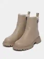 Бежевый женские ботинки, осенние