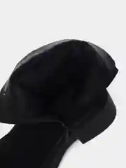 Угольный женские ботинки, осенние