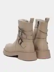 Бежевый женские ботинки, осенние