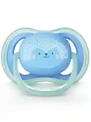Силиконовые пустышки Philips Avent SCF344/23 ultra air, 2 шт, синий/зеленый