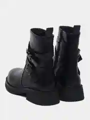 Черный женские ботинки, осенние
