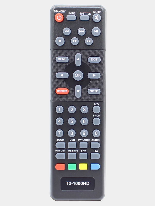 Пульт DVBT2-1000HD для ресивера LUMAX