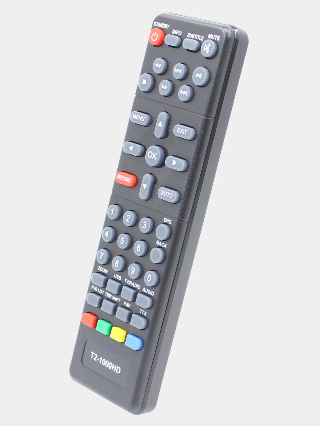 Пульт DVBT2-1000HD для ресивера LUMAX