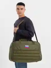 Зеленый сумка дорожная размеры 55х35х17 см