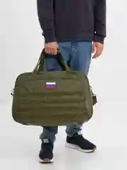 Зеленый сумка дорожная размеры 55х35х17 см