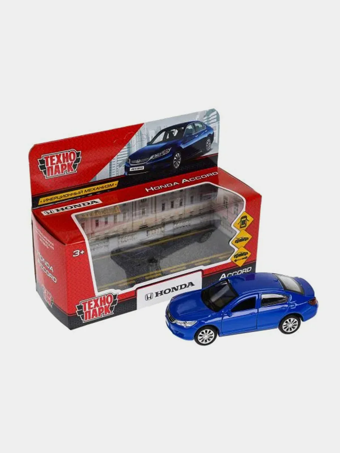 Игрушка Технопарк "Машина HONDA ACCORD", 12 см