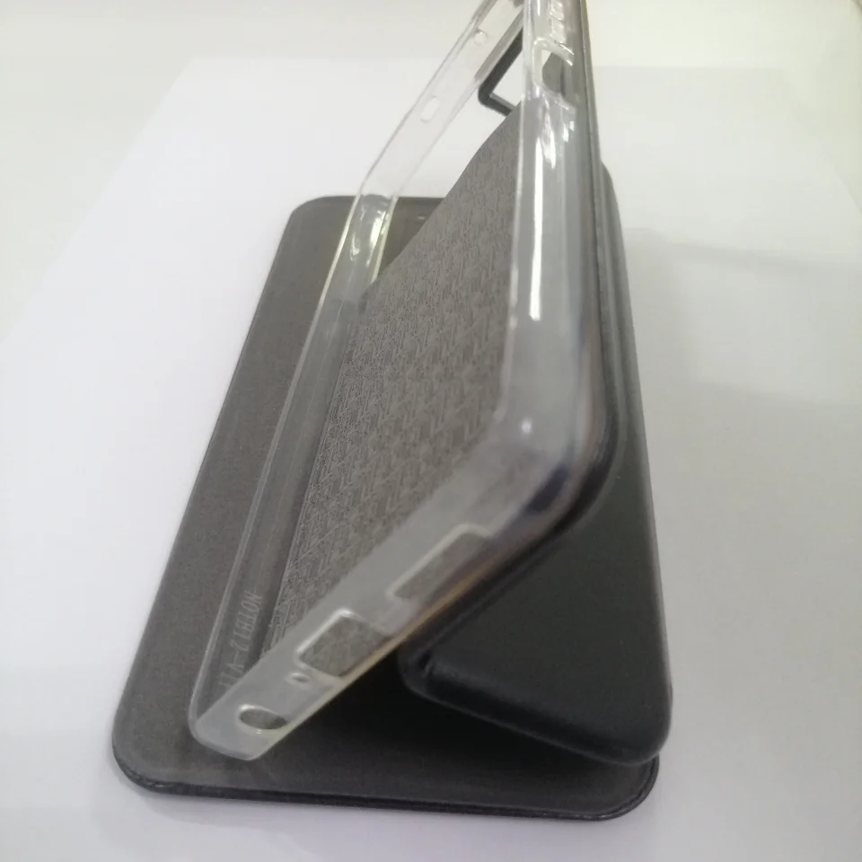 Чехол-книга Infinix 12Vip с кармашком для карт и подставкой
