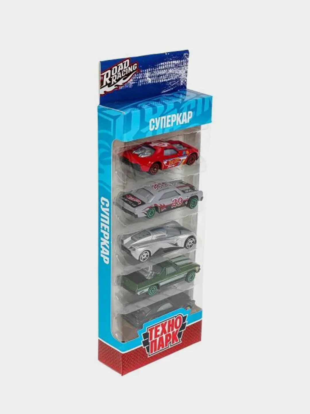 Игрушка Технопарк Машина металл ROAD RACING, 7.5 см