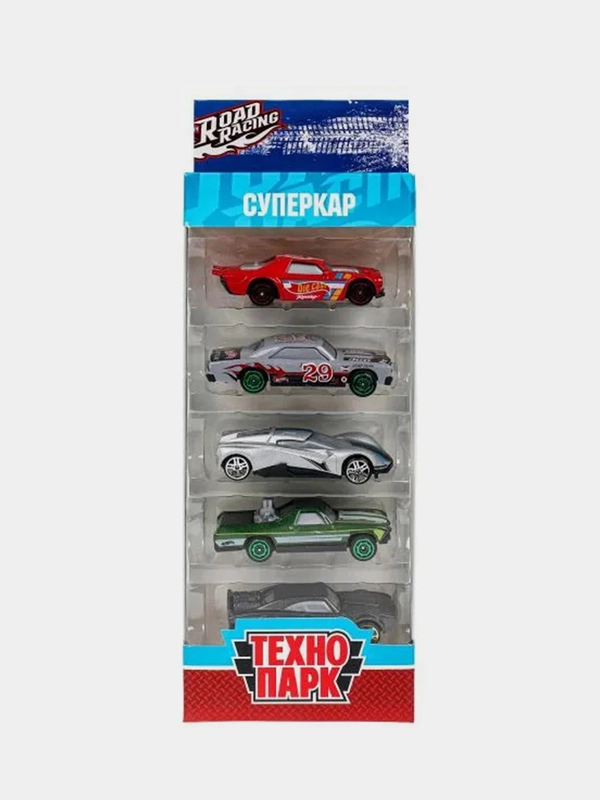 Игрушка Технопарк Машина металл ROAD RACING, 7.5 см