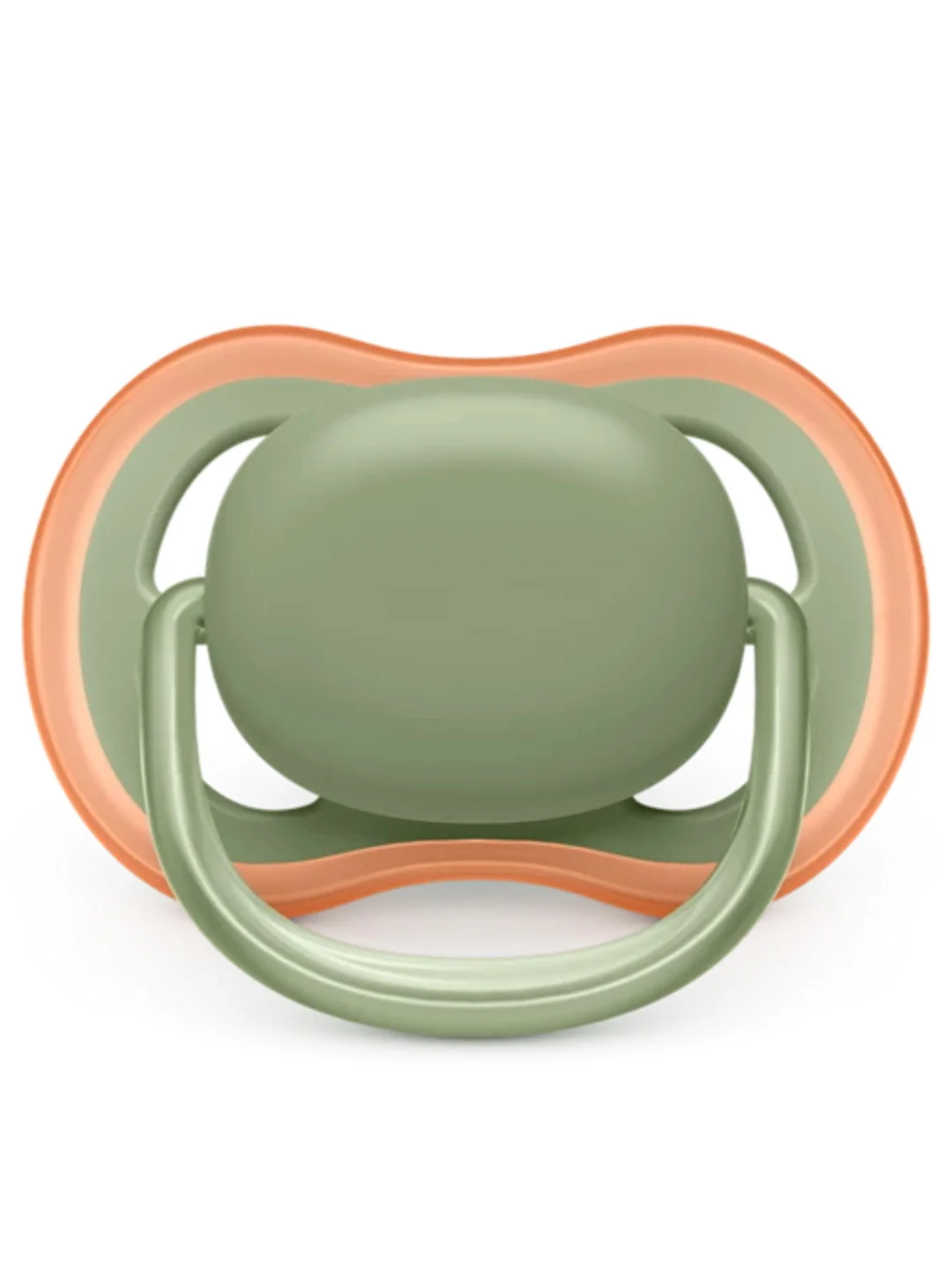 Силиконовые пустышки Philips Avent SCF085/16 ultra air 2 шт, зеленый/серый