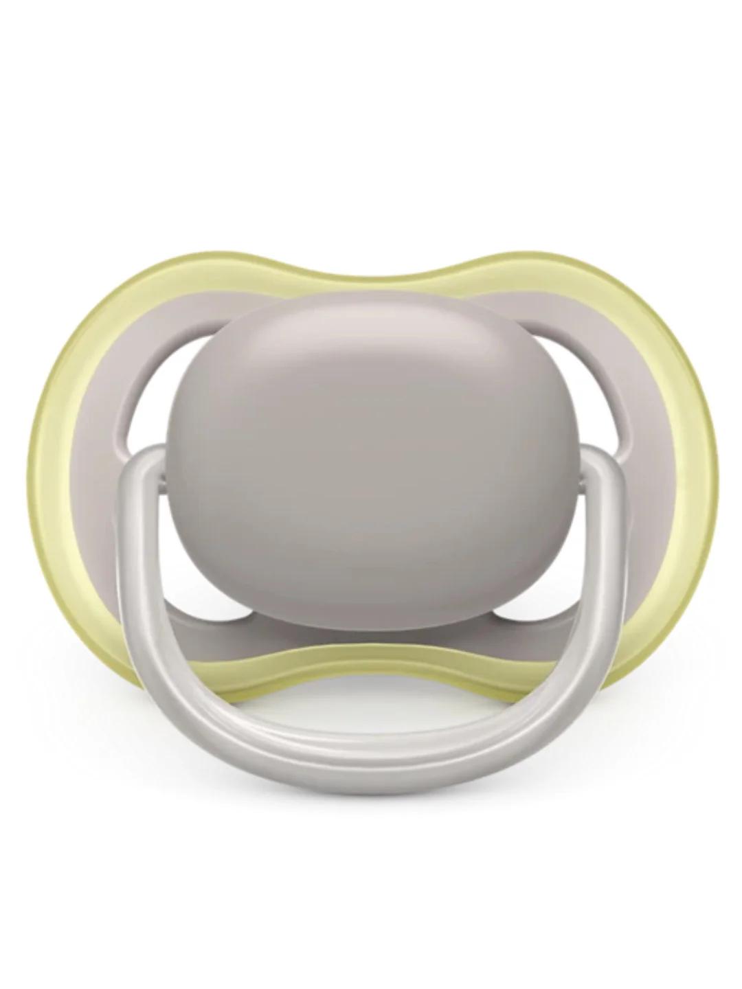 Силиконовые пустышки Philips Avent SCF085/16 ultra air 2 шт, зеленый/серый