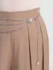 Серебряный бодичейн цепочка на талию