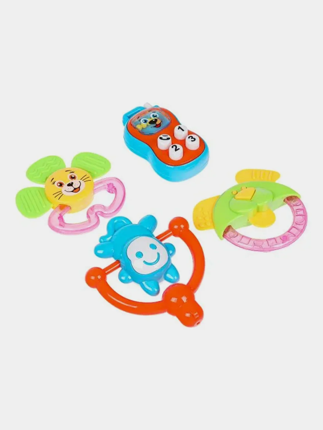 Подарочный набор Умка "Моя первая игрушка" , 4 в 1, до 3 лет