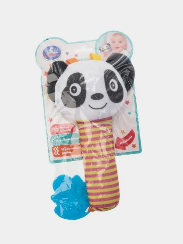 Игрушка Умка Текстильная погремушка - пищалка, до 3 лет