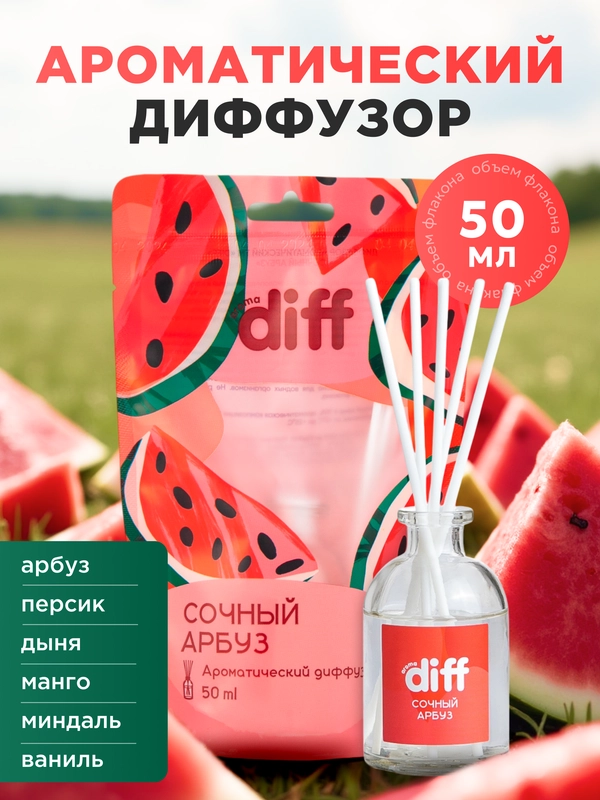 Ароматический диффузор для дома с палочками, аромадиффузор