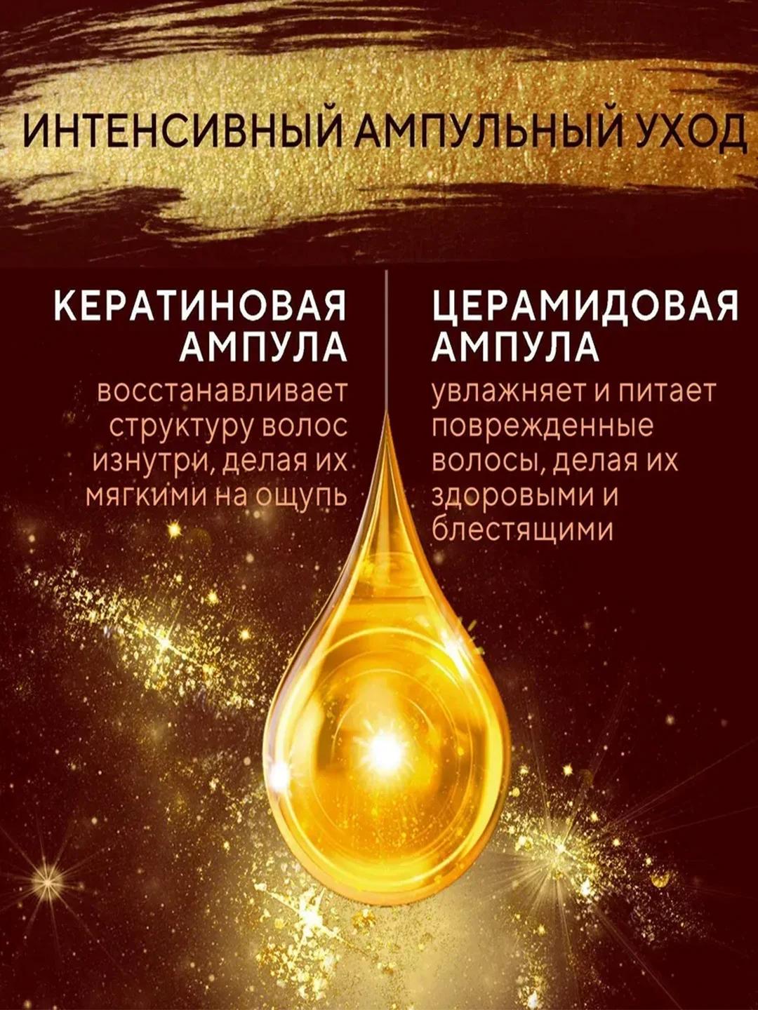Шампунь Kerasys Advanced Защита цвета, с церамидными и кератиновыми ампулами, 400 мл