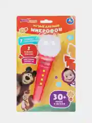 Игрушка Умка "Музыкальный микрофон", 30 песен и звуков, 3+