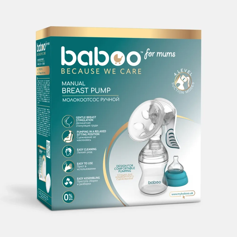 Молокоотсос ручной BABOO
