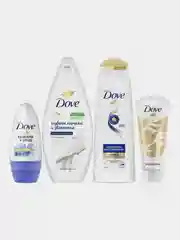 Подарочный набор Dove, шампунь 250 мл,гель д/душа 250 мл, крем д/рук 50мл,дезодорант 50 мл
