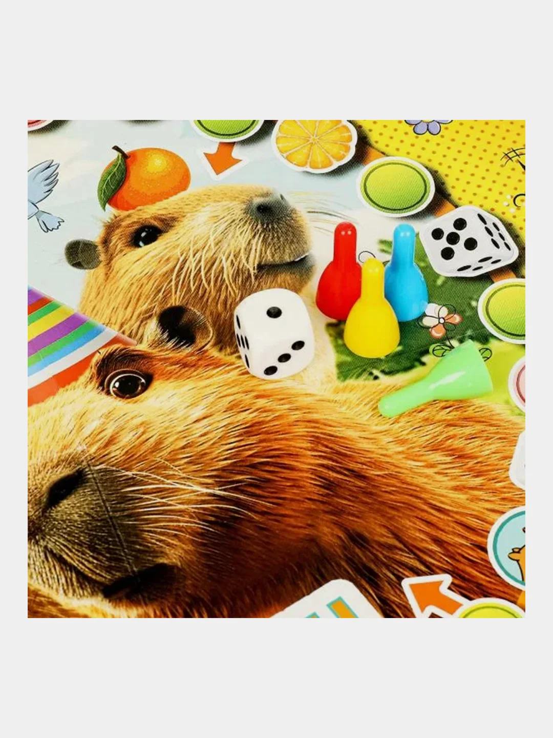 Настольная игра-ходилка Умные игры "Милые капибары", 5+
