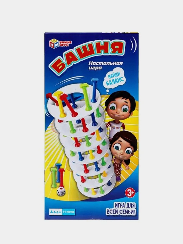Настольная игра Умные игры "Башня", 3+