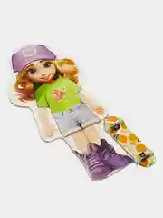 Развивающая игра на магнитах Умные игры "Одень куклу", 3+